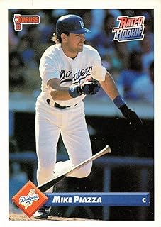 1993 Donruss #209 Mike Piazza Baseball Card - Rated Rookie