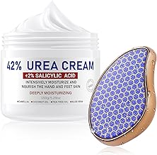 OUKEYA Urea Cream 42 Percent, Foot And Hand Cream for Dry Cracked (5.29 Ounce(Urea Cream with Foot Files))
