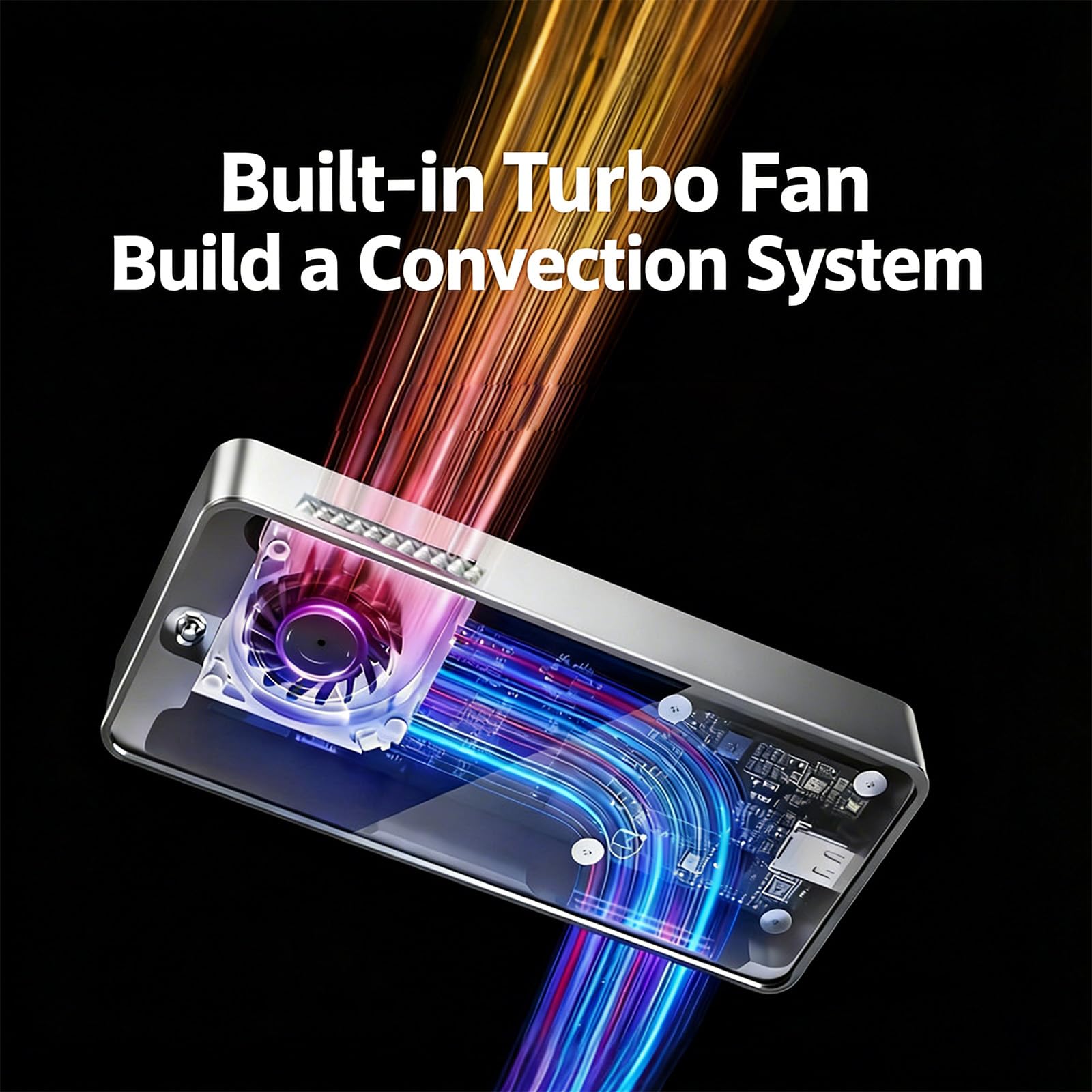 Scatola di alluminio Drive Enclosure con tecnologia THD 5 e trasferimento 80Gbps Ampia Compatibilità Drive Case Sottile Custodia rigida