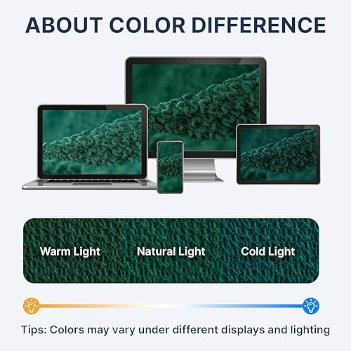 Miniatura 8 de PAULATO BY GA.I.CO. Funda para sofá, funda elástica para sillón, elegante funda de cojín para sofá, funda de tela suave, protector lavable de ajuste