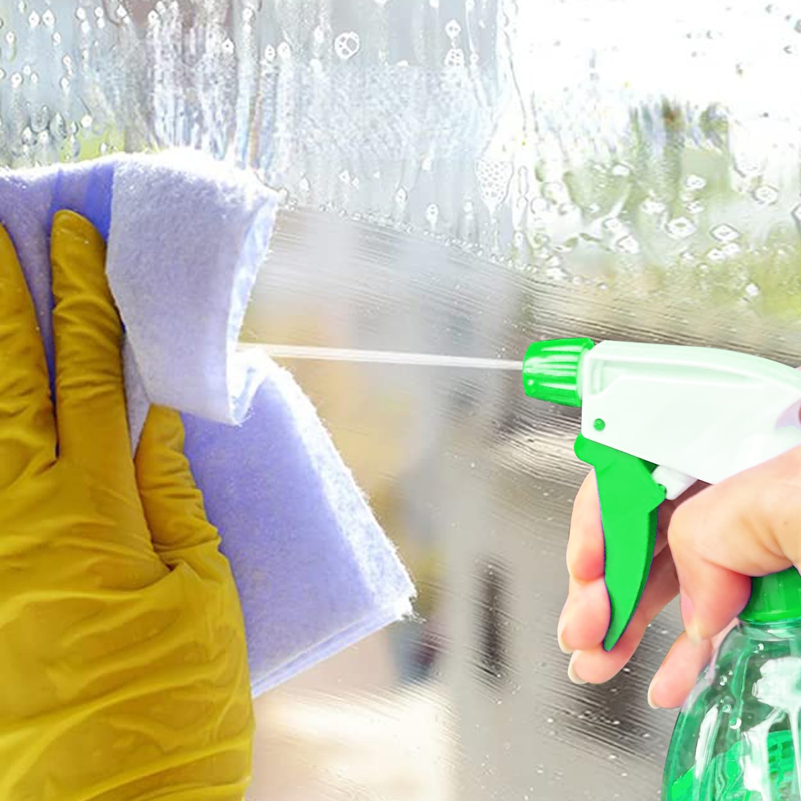 Set 3 Spruzzini Nebulizzatori 500ml - Flaconi Spray Riutilizzabili Con 2 Modalità, Per Piante, Barbiere E Pulizie - Foto 5