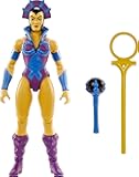 Mattel Origins Cartoon Collection Action Figure & Accessories Set, Evil-Lyn 5.5-inch Collectible Toy with Mini-Comic