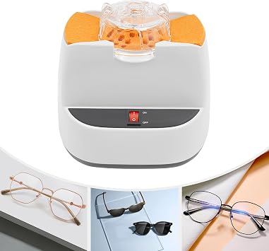 Eyeglass Frame Warmer, 550w Eyeglasses Frame Heating Machine W/Windproof Clear Lid, Ceramic Heating Technology, Max Temp 248F For Correctable Eyeglass Frame Deformation.