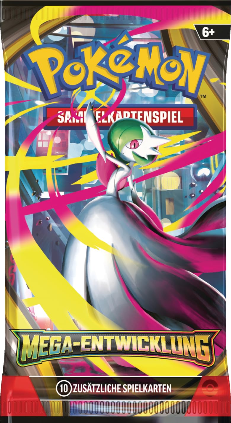 Pokémon-Sammelkartenspiel: Boosterpack-Display Mega-Entwicklung (enthält 18 Boosterpacks)