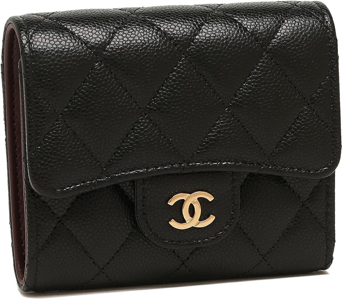 Amazon | [CHANEL] [シャネル] 三つ折り財布 マトラッセ コンパクト