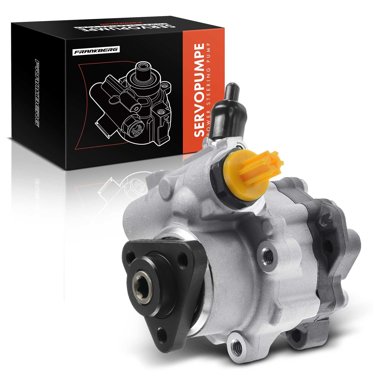 Frankberg Pompe de direction assistée, pompe hydraulique, système de | Compatible avec: Coupé Série 3 E92, Série 3 Touring E91, Série 3 E90, Série 3 Cabriolet E93