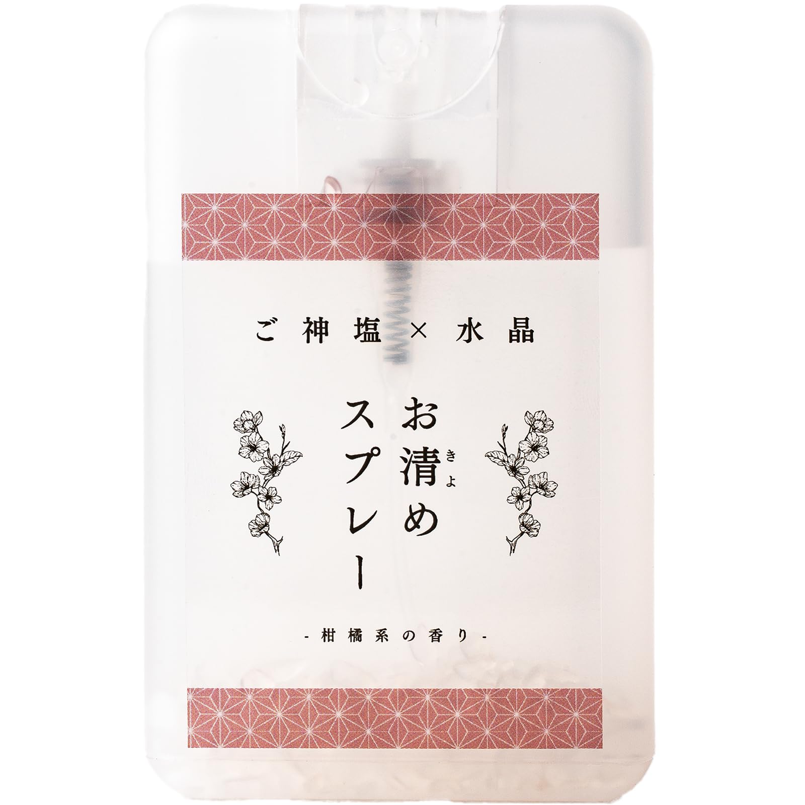 Amazon.co.jp: お清めスプレー 小網神社 御神塩入り クリスタル水晶