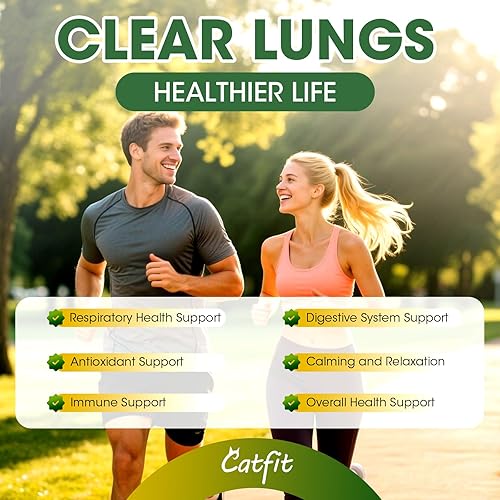 Miniatura 4 de Mullein Cápsulas de aceite de orégano para pulmones desintoxicante 7 en 1 puro extracto de hoja de gordolobo, saúco, cúrcuma, menta para apoyo