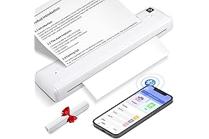 Portable Tattoo Thermal Printer for Android, iOS, Office, Home, and School