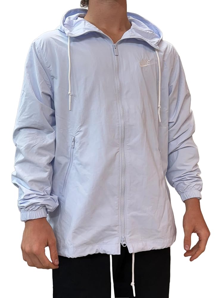 Nike Sportswear Men's Club Woven Full-Zip Hooded Jacket (US