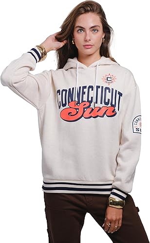 Miniatura 10 de Ultra Game WNBA - Sudadera con capucha unisex para adultos, oficial de la Wnba, Kaleido