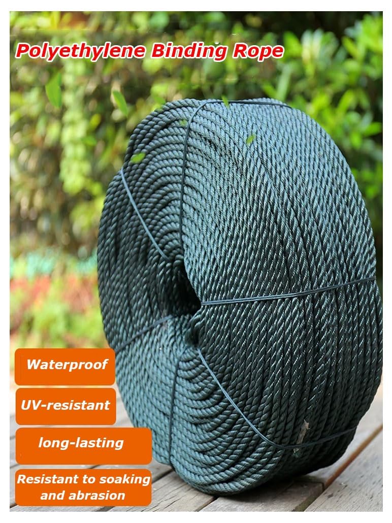 Cuerda 10/12/14mm Cuerda para Exteriores Cuerda Antideslizante Y Resistente Al Desgaste Cuerda De Polietileno para Agricultura Envío Camping