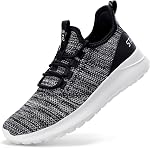 STQ Running Shoes for Women Auch Support Slip on Sneakers Walking Tennis Breathable Athletic Gym Shoes