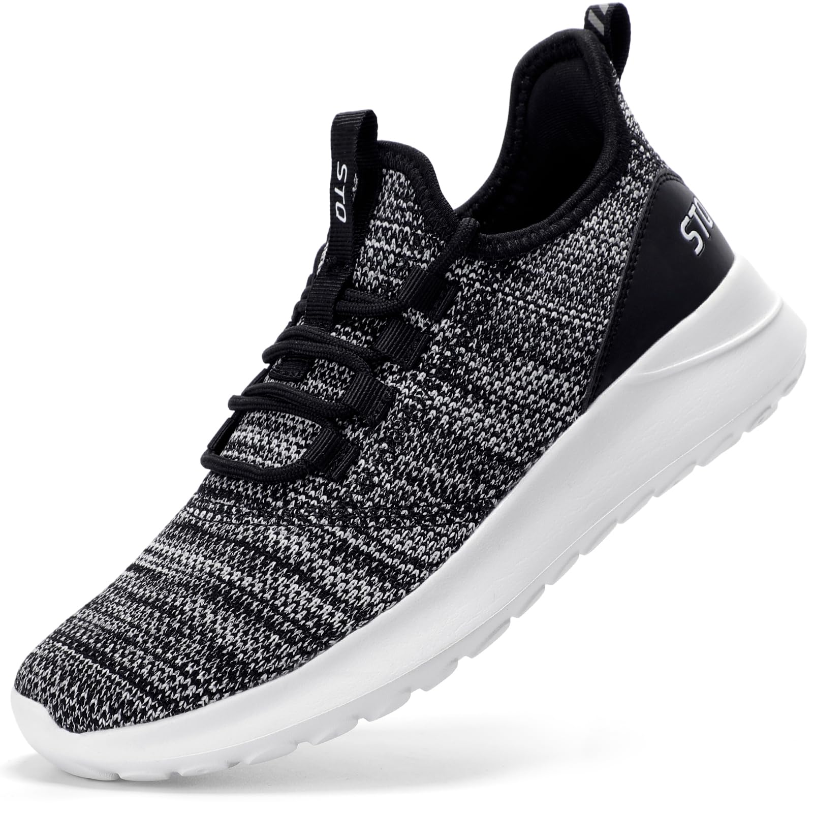 STQ Womens Slip On Sneakers Tennis Walking Orthopedic Shoes Breathable Athletic Gym Workout Cross Training Sneakers