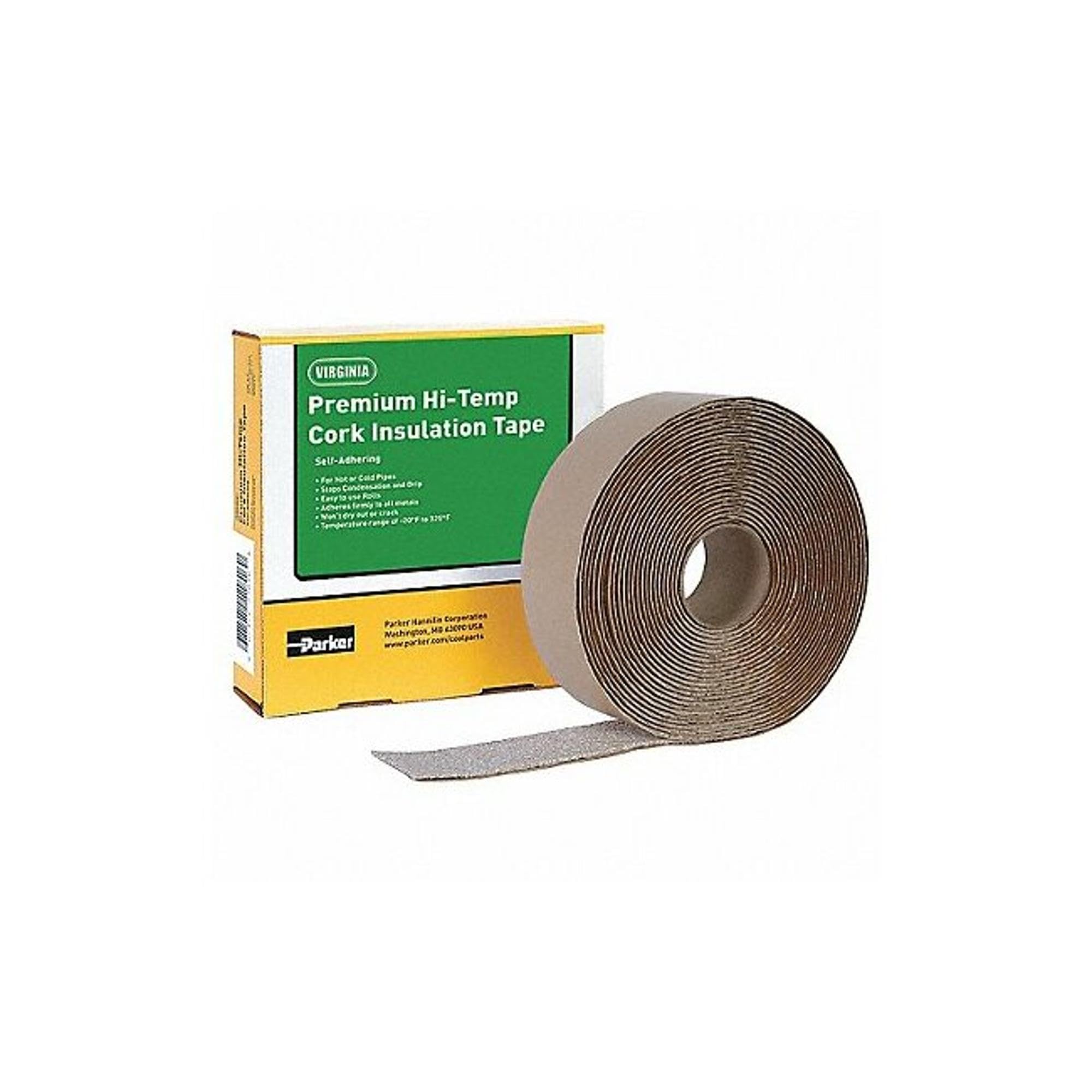 Hi-Temp Cork Insulation Tape, Roll