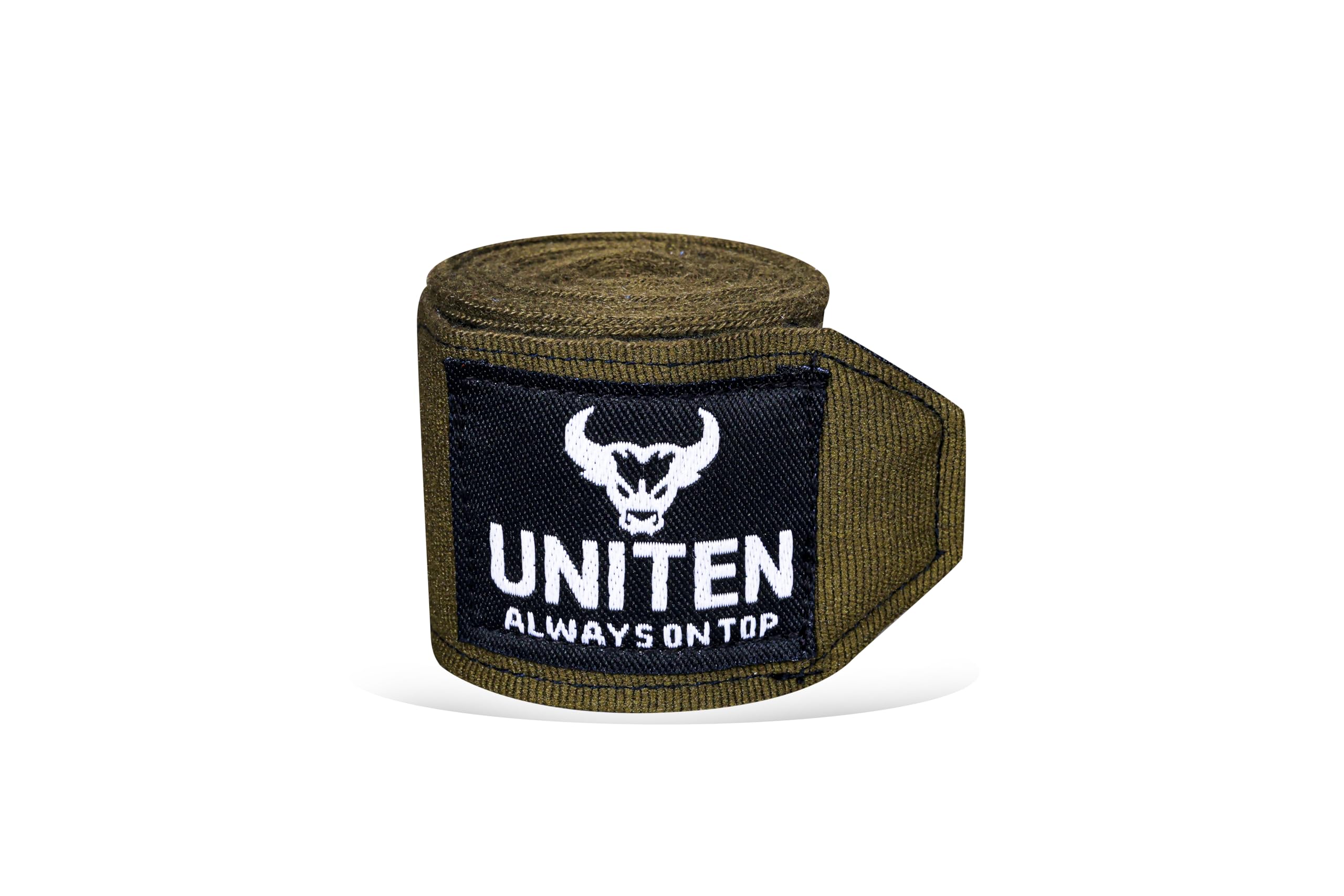 UNITEN Boxing Hand Wraps, Professional Boxing Bandages (Black, 3.25 mtr)