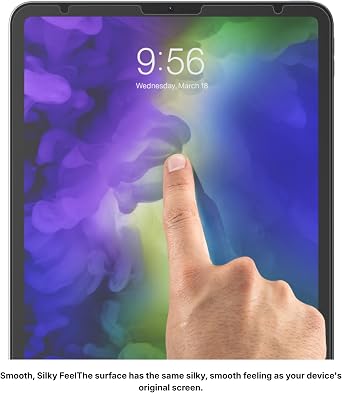 ZAGG InvisibleShield Glass Elite Screen Protector for Apple iPad Pro 12.9 (6th/5th/4th/3rd Gen) - 5X Shatter Protection, Anti-Fingerprint Technology, Easy to Install