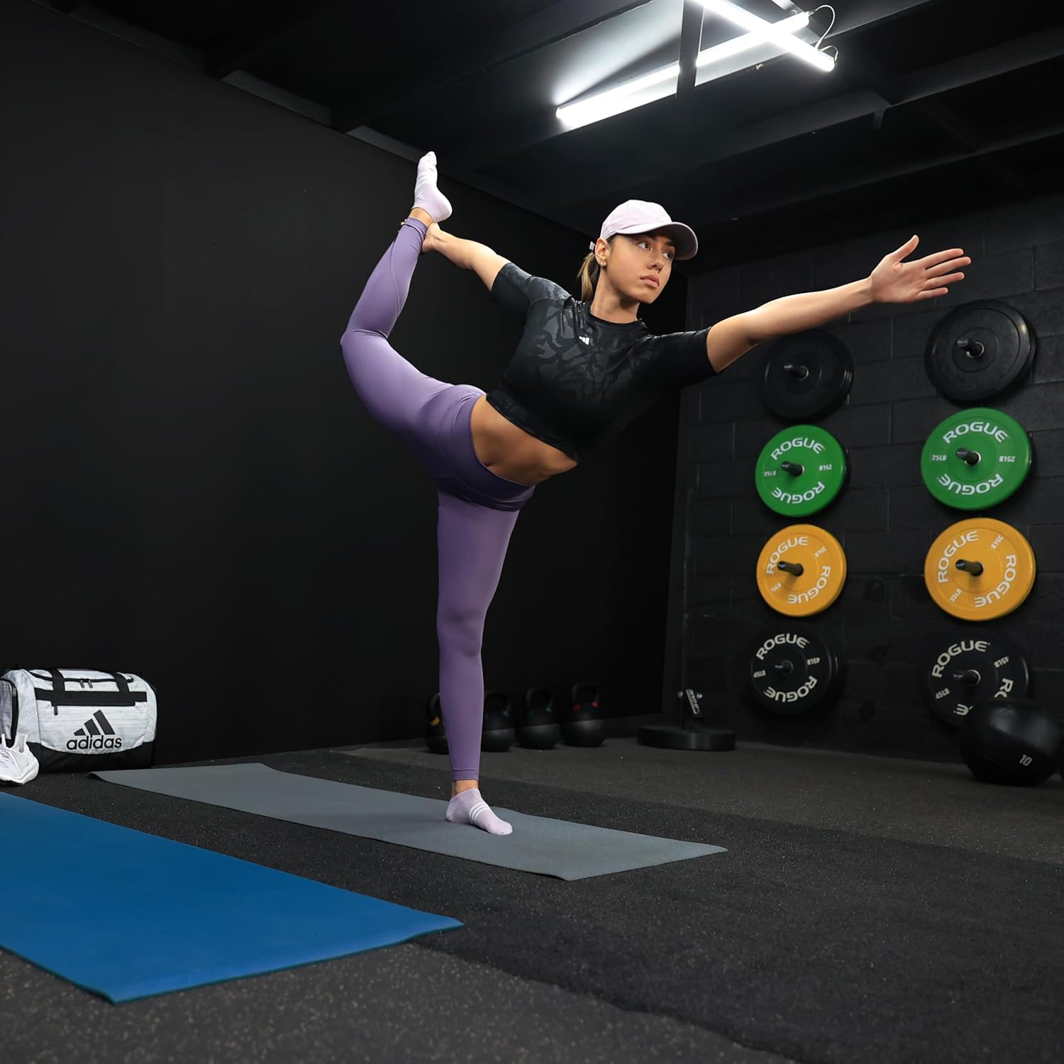 adidas Women's Influencer 3 Relaxed Strapback Adjustable Fit Hat - Image 6