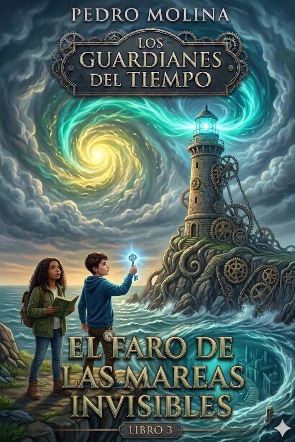 El faro de las mareas: Una novela de fantasía juvenil, magia y aventuras en la naturaleza (Los guardianes del tiempo)