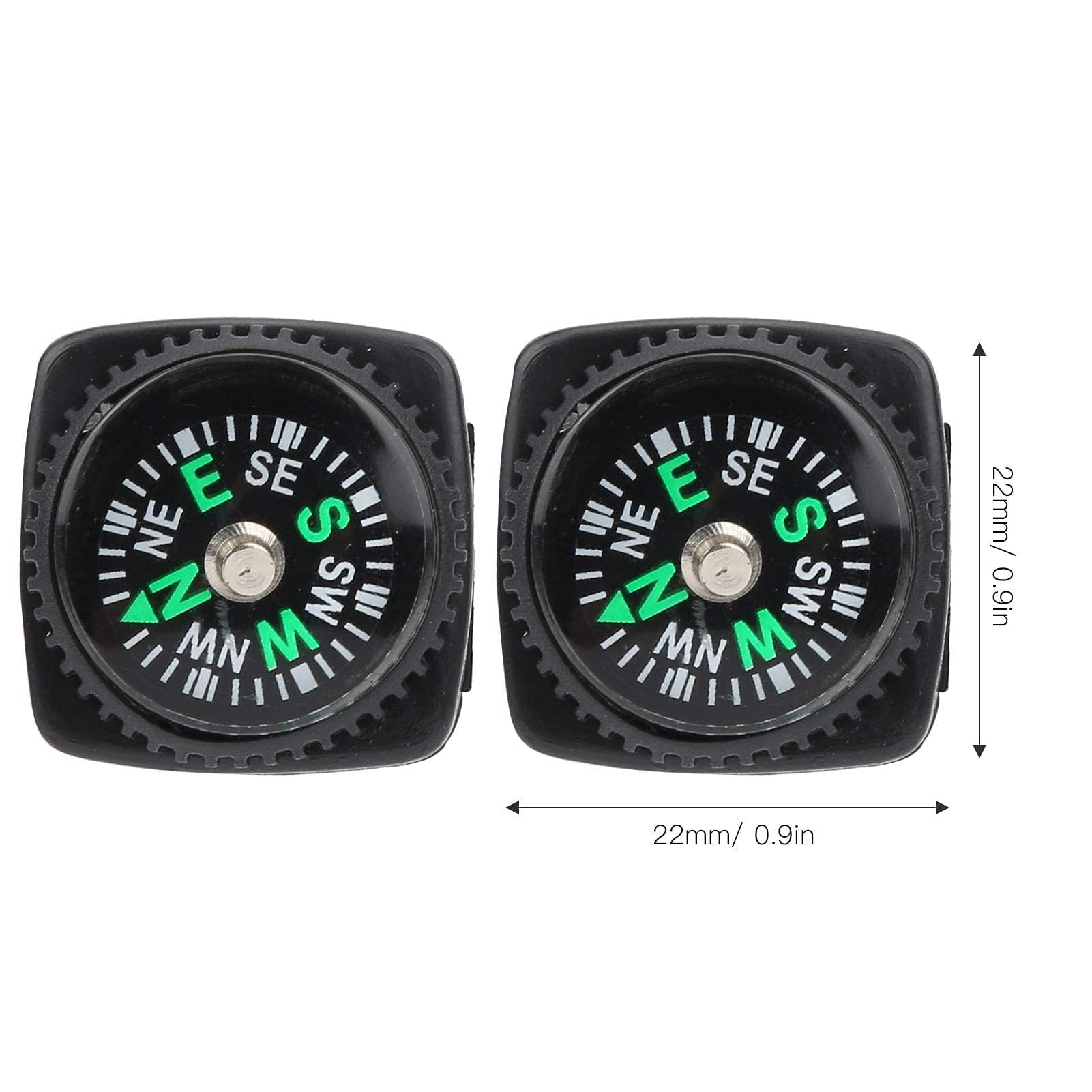 36 Stuks Multi-Color Mini Survival Kompas Outdoor Camping Wandelen 36 Stuks Multi-Color Mini Survival Kompas Outdoor Camping Wandelen