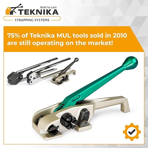 Miniatura 5 de IDL Packaging MUL-325 PRO Tensor resistente para flejes de cables tejidos y compuestos, ancho de correa de hasta 34"