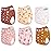 ALVABABY Baby Cloth Diaper 6 Pack with 12 Inserts One Size Cloth Diaper Covers Adjustable Washable Reusable for Baby Girls and Boys