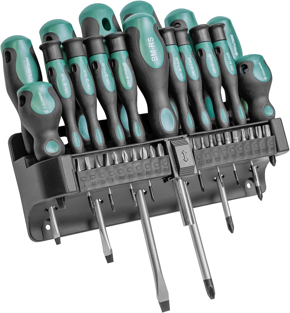 Brüder Mannesmann 37-pcs. screwdriver and bit set | M11415