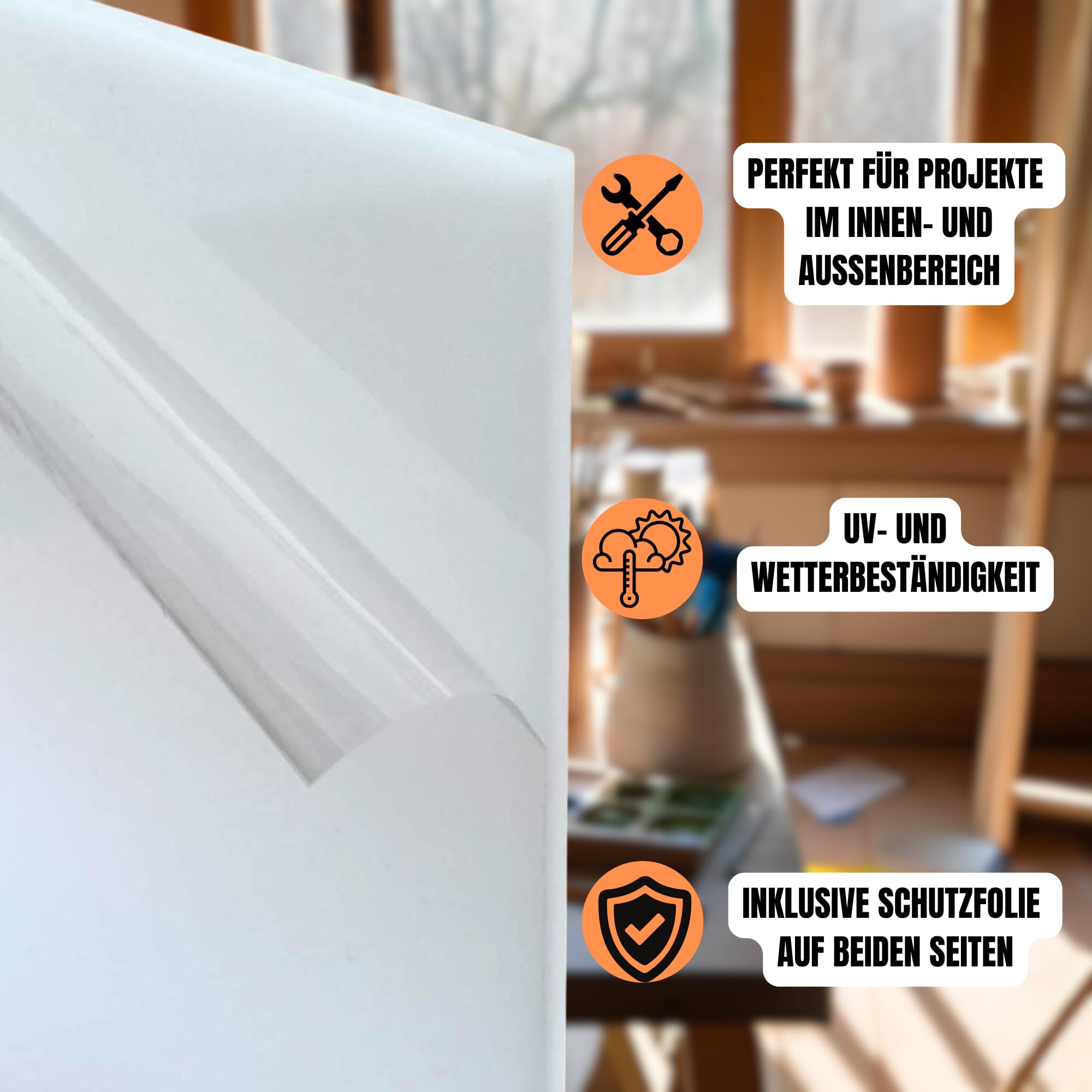 Acrylglas Platten Ersetzen Durch Opal Weiß
