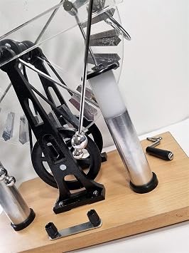 Wimshurst Machine Lab Static Electricity Generator Wooden Stand Heavy Duty