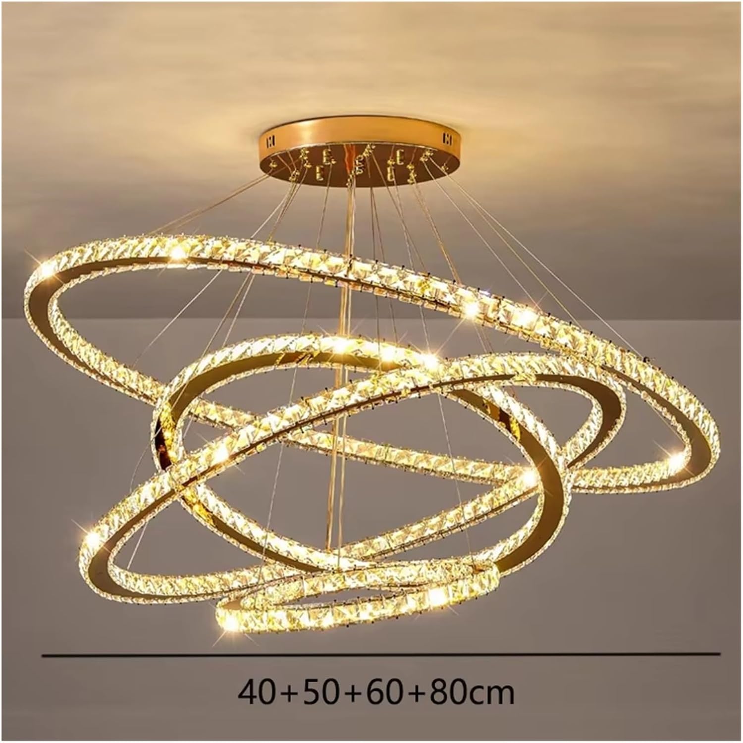 Modern Home Decoration Crystal Chandelier, Stair Pendant Lamp, Living Room Lights, Interior Lighting,Indoor Illumination