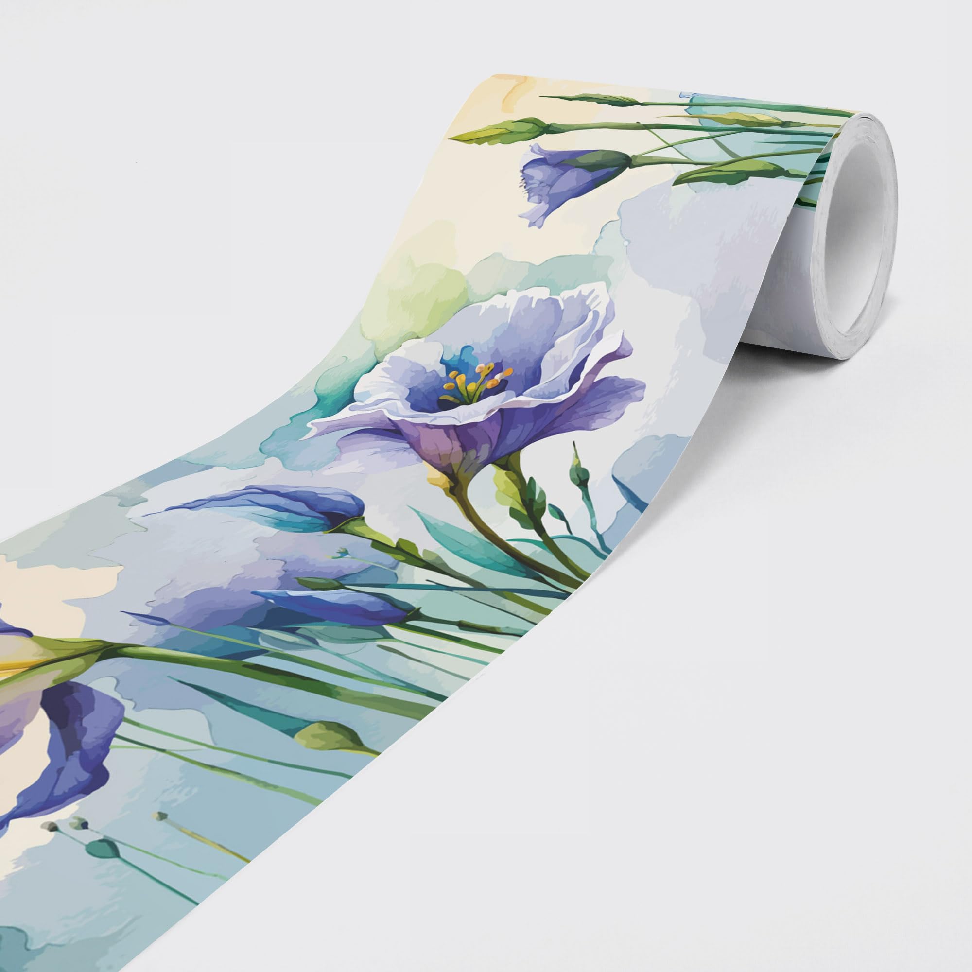 Dimex Self-adhesive Bordure POPPY - Wallpaper Border Wall Border - Decorative Wall Tattoo for Walls, Furniture, Ceilings, Wallpapers, Doors - 5 m x 0.15 m per Roll