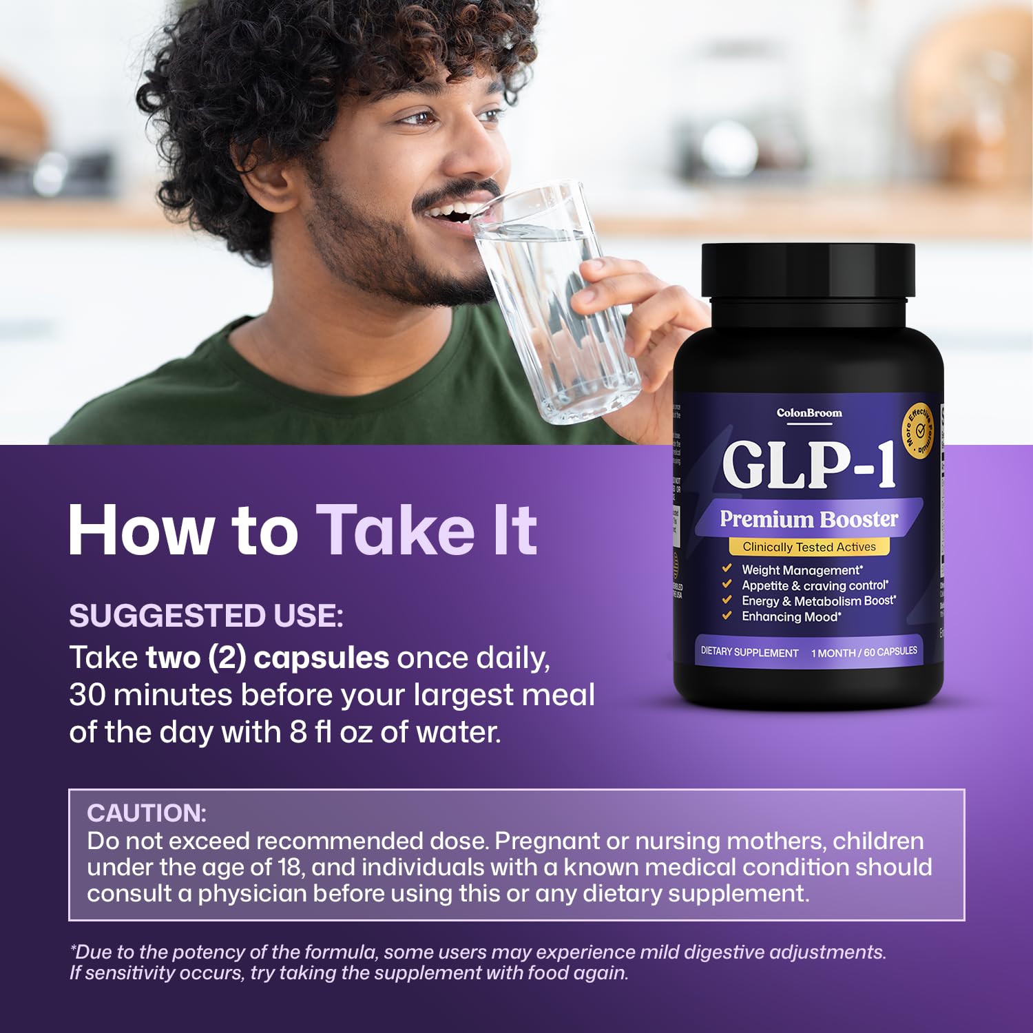 ColonBroom GLP1 for Weight Loss Supplement - Appetite Suppressant Pills — Amazon image 7