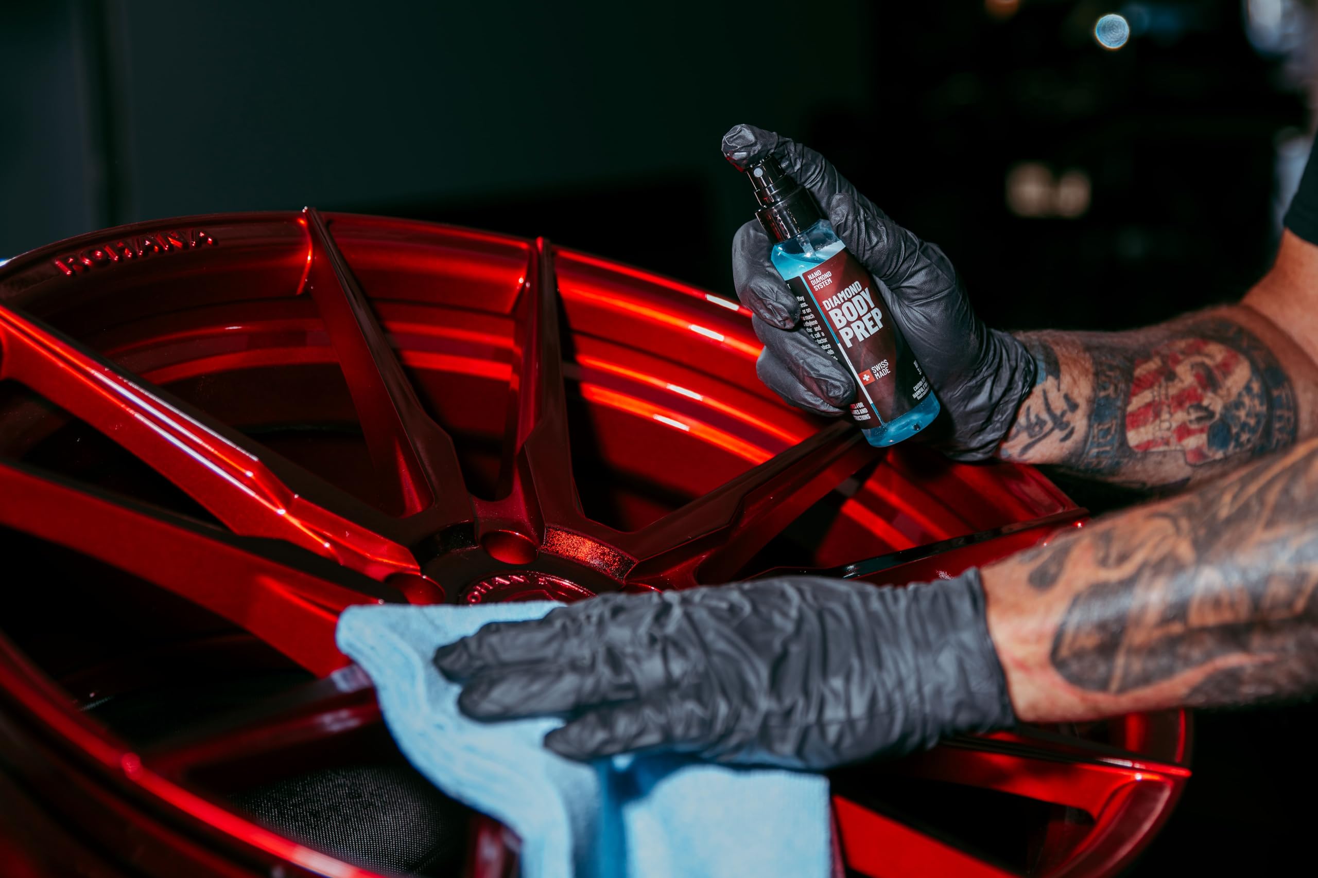 Diamond ProTech Wheels 30 ml - Leichtmetallrad- und Felgenbehandlung, Reinigt, Poliert und Schützt bis zu 12 Monate - Sprühpolierbehandlung mit Nanotechnologie der neuesten Generation