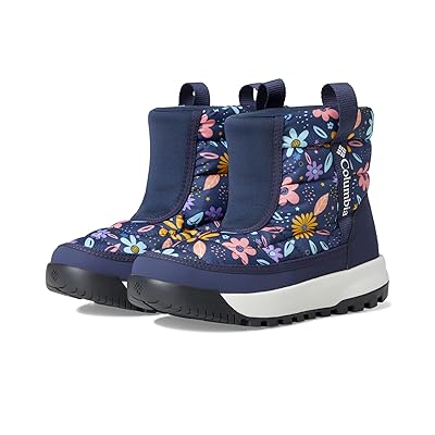 Columbia Kids Snowtrottm Mid (Toddler/Little Kid/Big Kid) Kids Shoes Nocturnal/Wildflower Whimsy