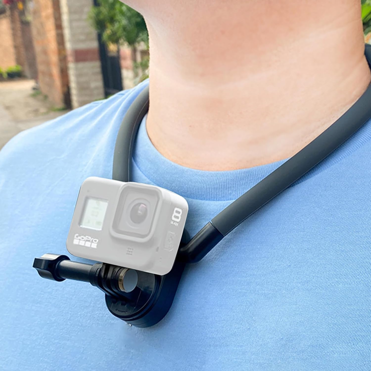 Gopro Necklace Mount Strap UShape Neck Holder Mount for