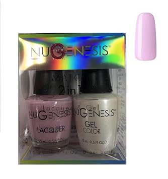جل مطابقة Nugenesis جل Lacquer Combo Polish | NU 98 Pink Popcorn
