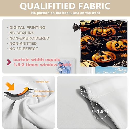 Miniatura 95 de Cenefas de cocina modernas con patrón de cobre marrón dorado para ventanas, cenefas opacas abstractas de marcas de arañazos y cortinas opacas