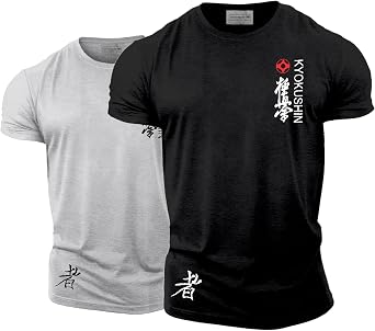 T-Shirt Kyokushin Warrior Logo Round Neck Half Sleeves T-Shirt S-3XL