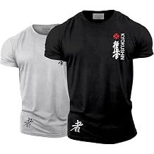 T-Shirt Kyokushin Warrior Logo Round Neck Half Sleeves T-Shirt S-3XL