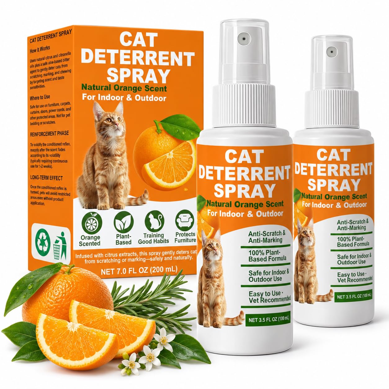 Photo 1 of TPBEHMZ Cat Deterrent Spray 2 Pack