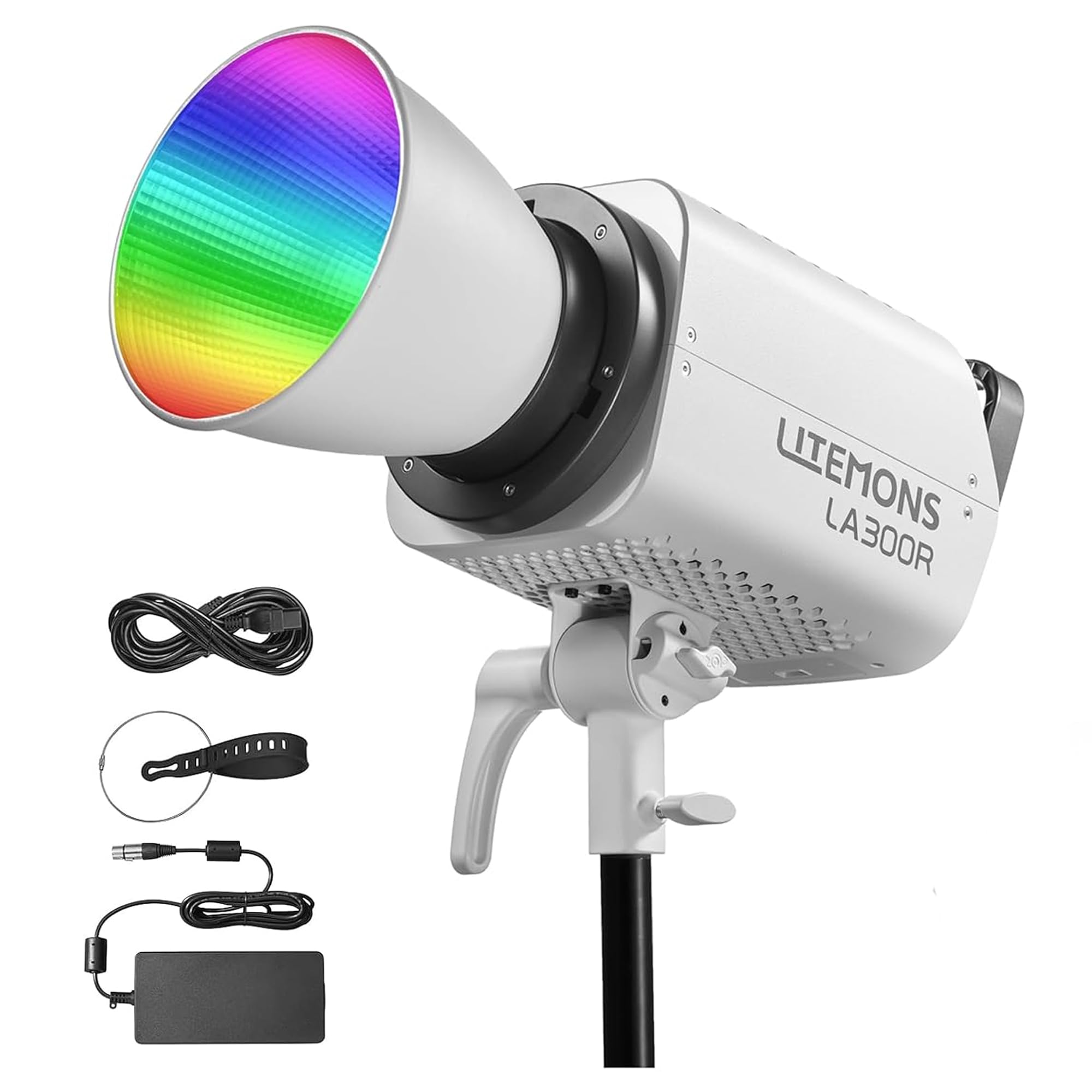 GODOX LITEMONS LED6R LED videolicht RGB fotografie 3200K-6500K CRI95, 13 FX- modi, 36.000 kleuren, kan worden gebruikt voor selfie, live transmissies, feestverlichting