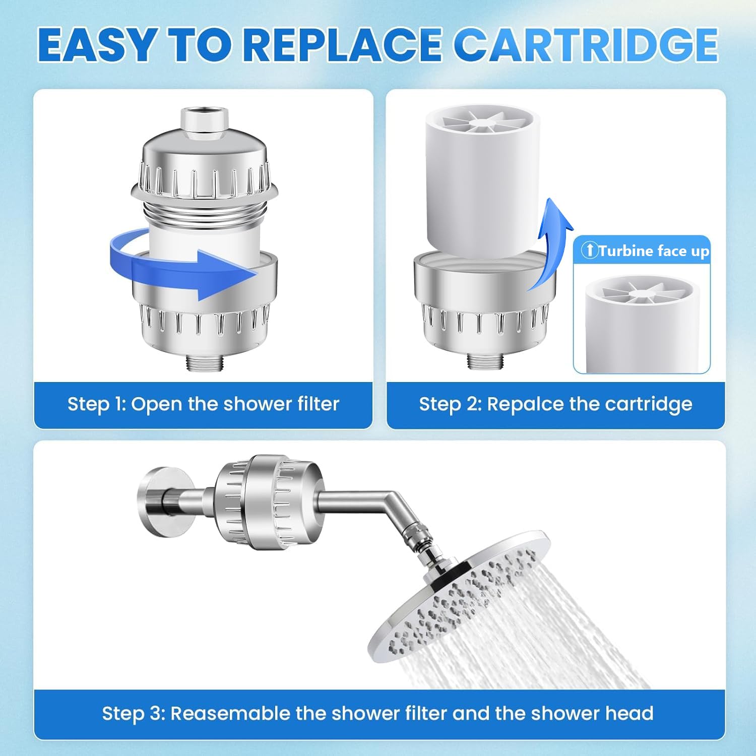 Replace Your Shower Filter - Chlorine & More -6