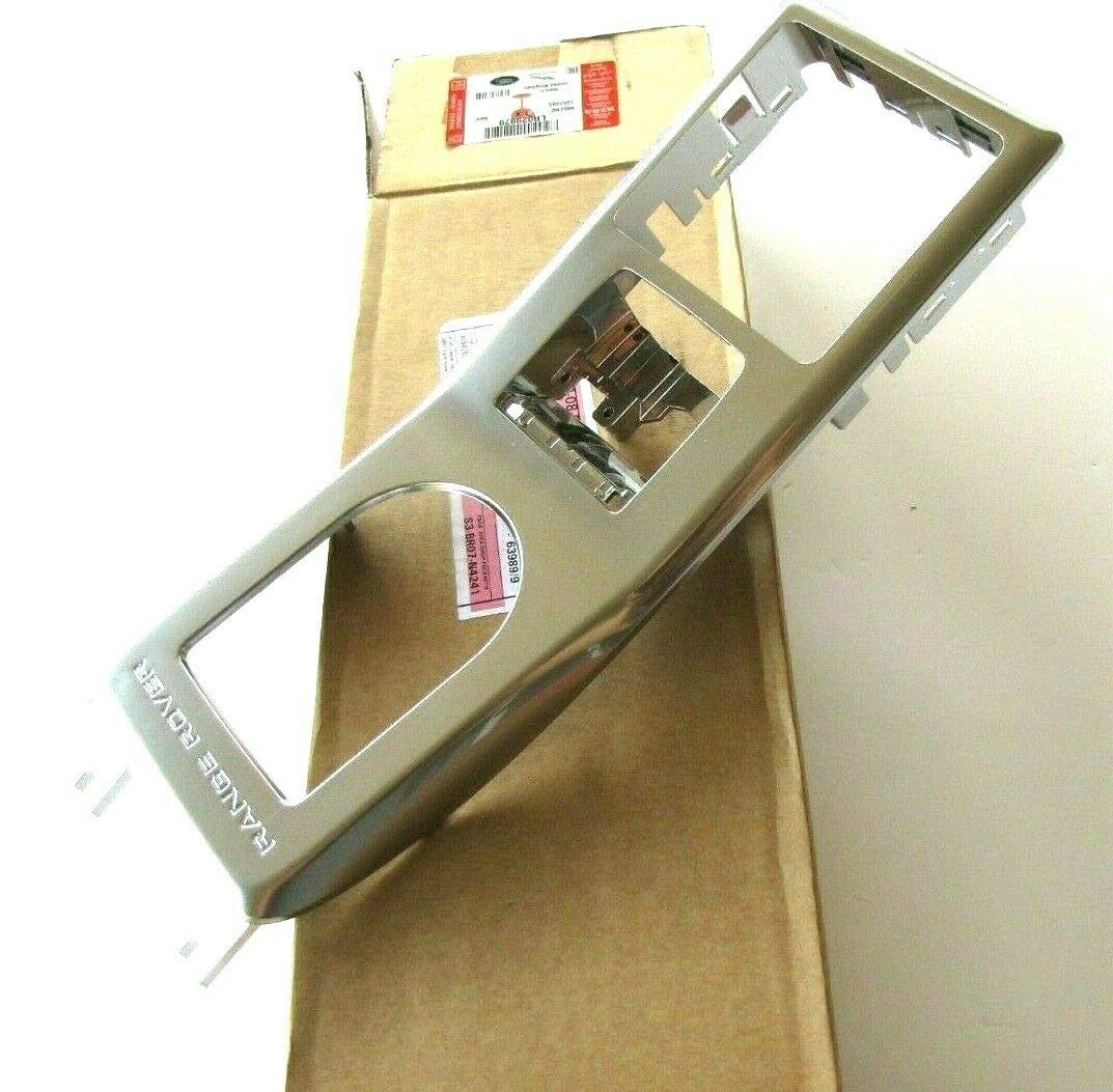 GENUINE CENTER CONSOLE BEZEL IN NOBLE SILVER COLOR COMPATIBLE WITH LAND ROVER RANGE ROVER…