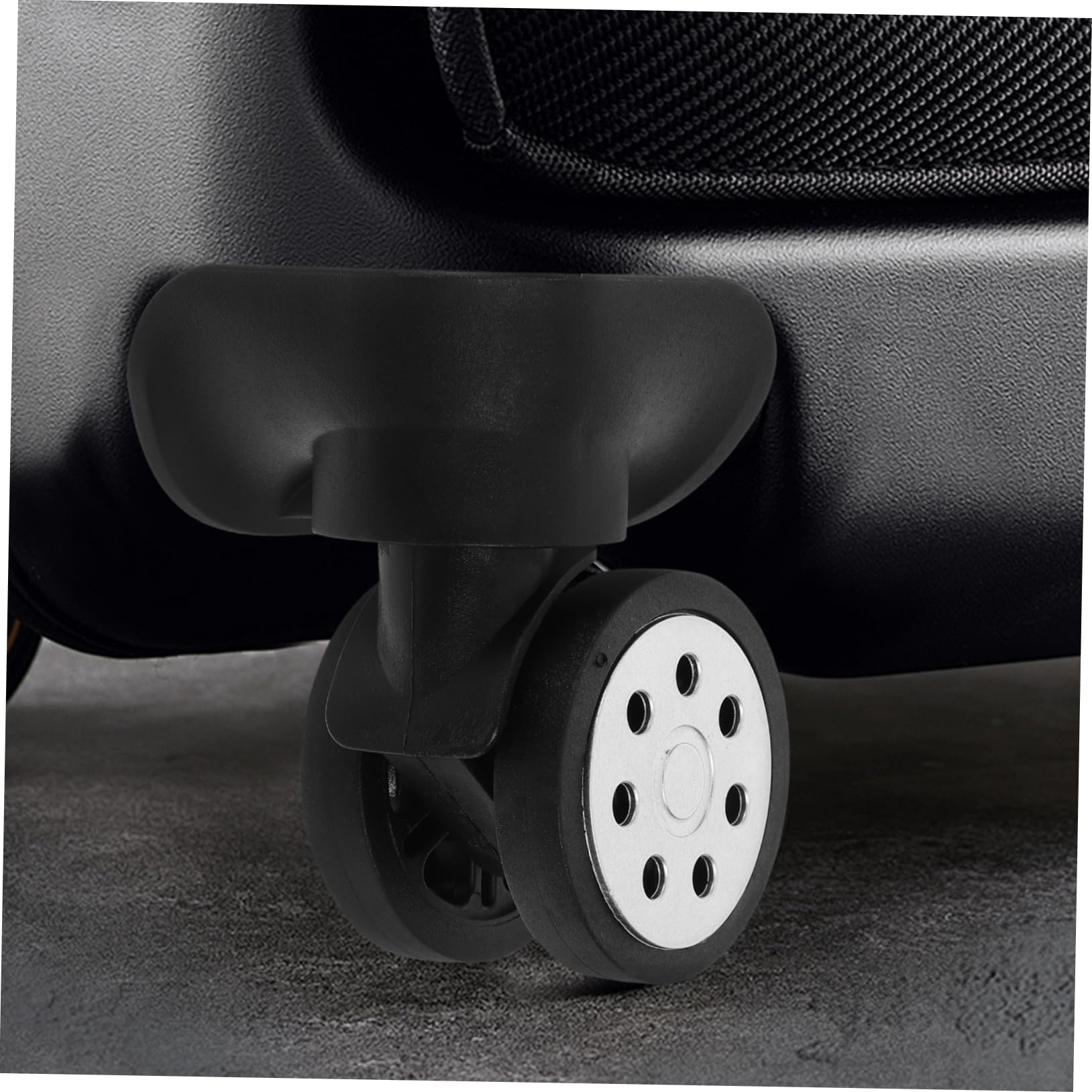 NUOBESTY 12 Piezas ruedas de maleta ruedas giratorias accesorios de viaje equipaje maleta ruedas de repuesto reemplazo de reparación de rueda de maleta rueda giratoria de equipaje plástico