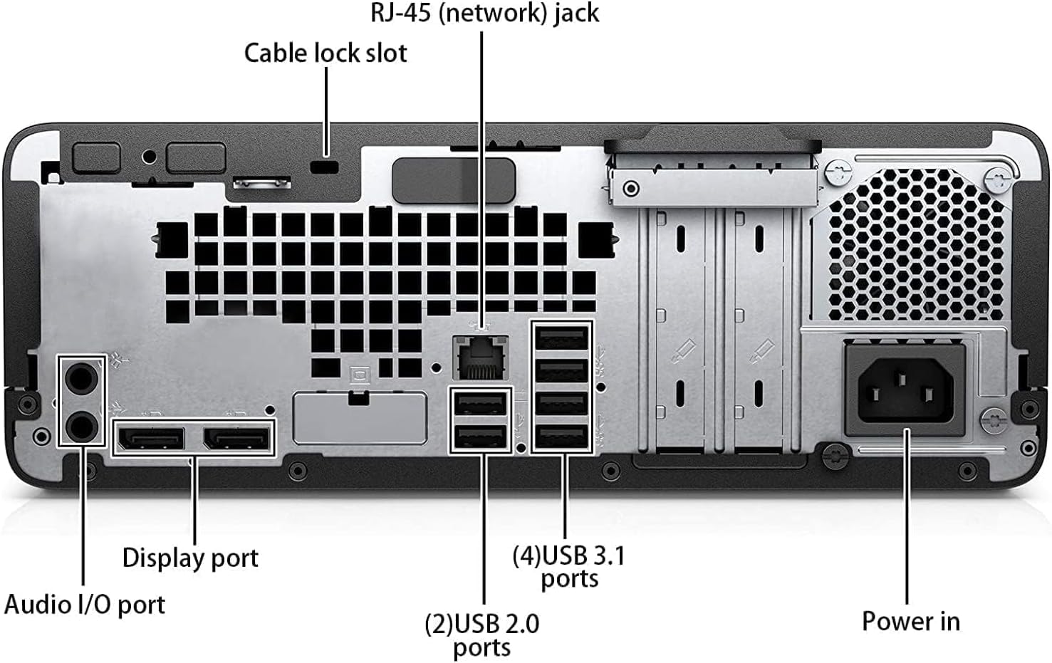 Amazon.com: HP EliteDesk 800 G4 SFF Business Desktop PC with New