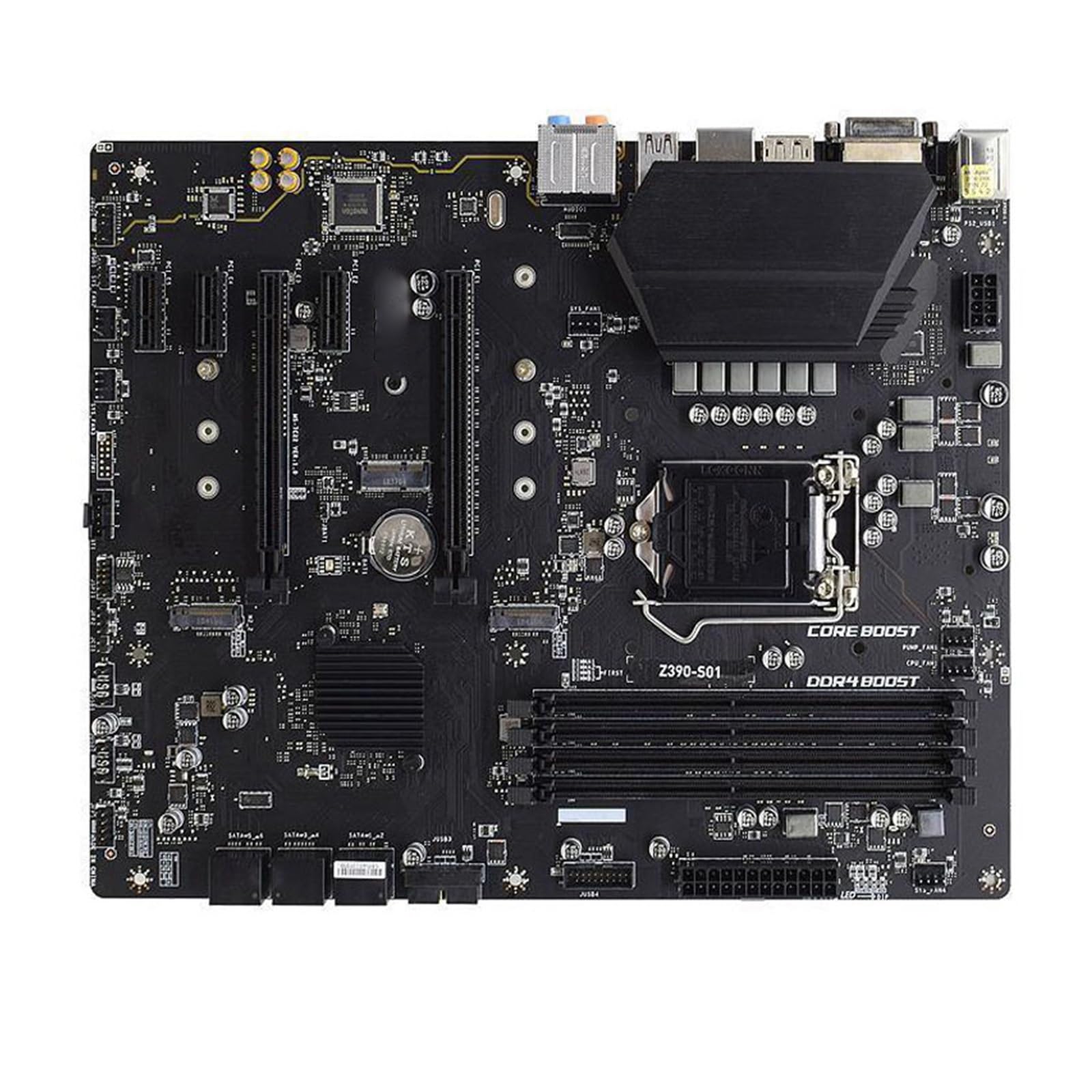 scheda madre Fit For MSI Z390-S01 LGA 1151 con scheda madre Intel Z390 DDR4 Dual M.2 USB3.1 ATX