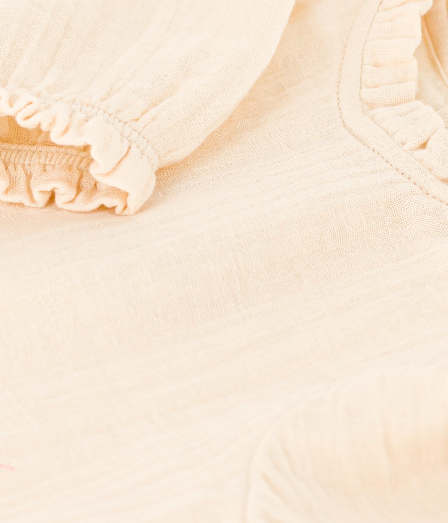 Petit Bateau Blouse Manche Longue Bébé Fille