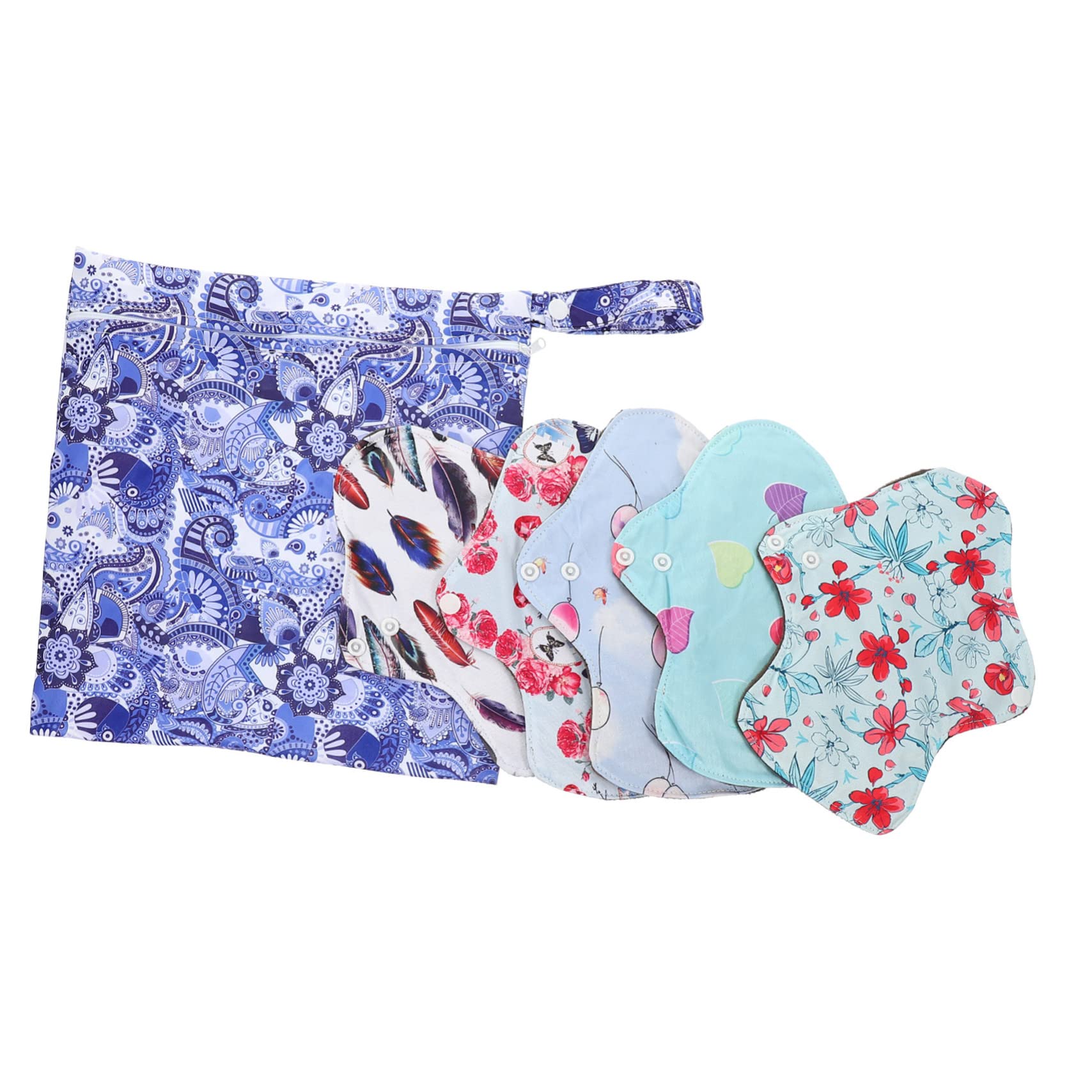 MAGICLULU 3 Set Di Assorbenti Portatili Per Le Donne Assorbenti Riutilizzabili Forte Assorbimento Perdite