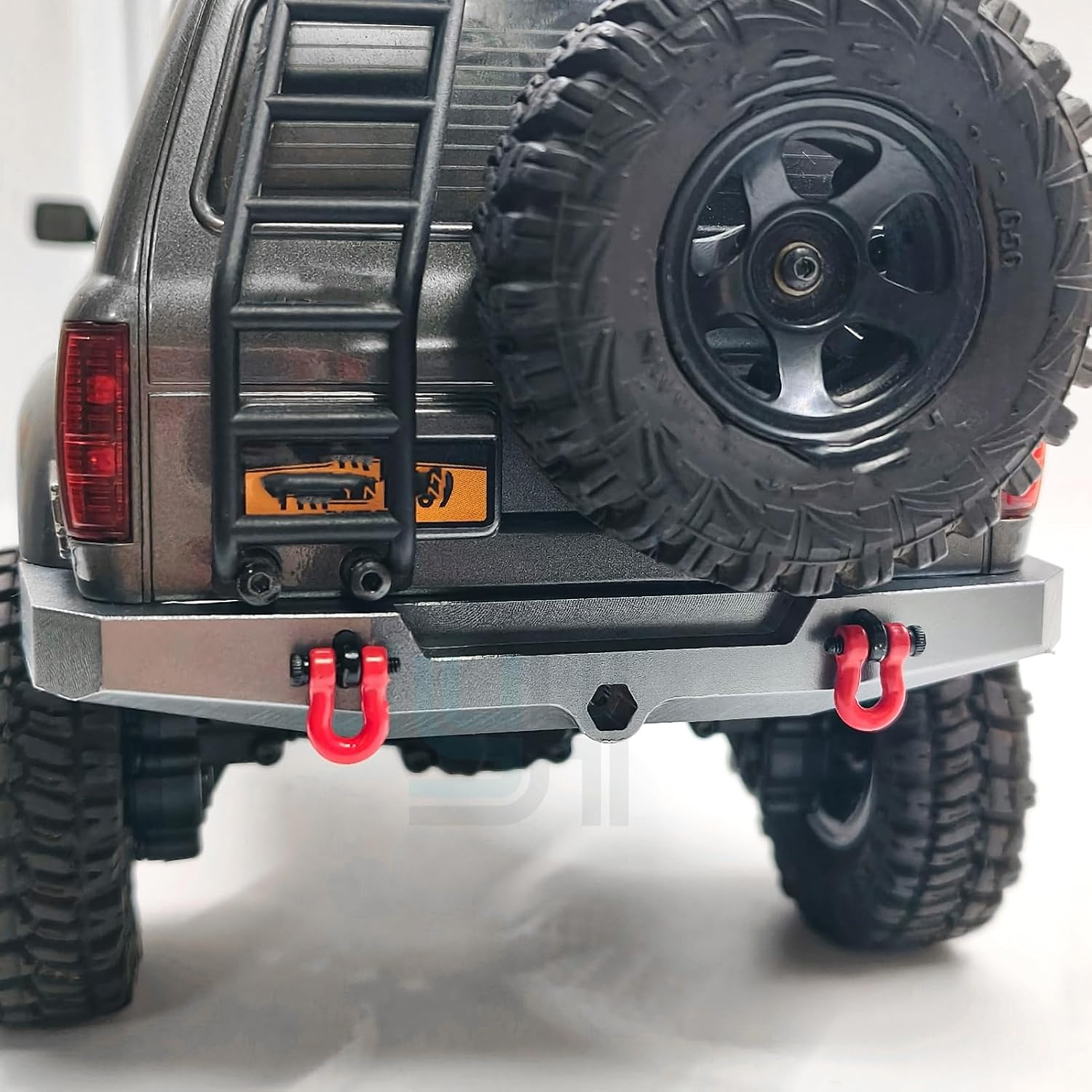 Trailer Tow Hooks Winch Hook Drop Hitch Receiver for FMS 1/18 FCX18 LC80 RC Crawler Car Upgrades