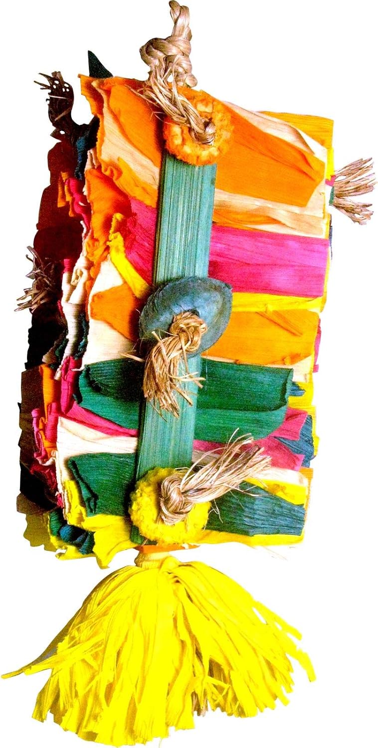 Planet Pleasures 41328 Corn Silk Tower Pet Toy, Large